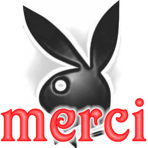 gif animé merci play boy